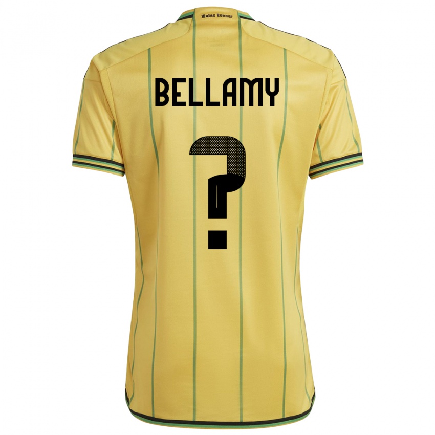 Criança Camisola Jamaica Sydney Bellamy #0 Amarelo Principal 24-26 Camisa