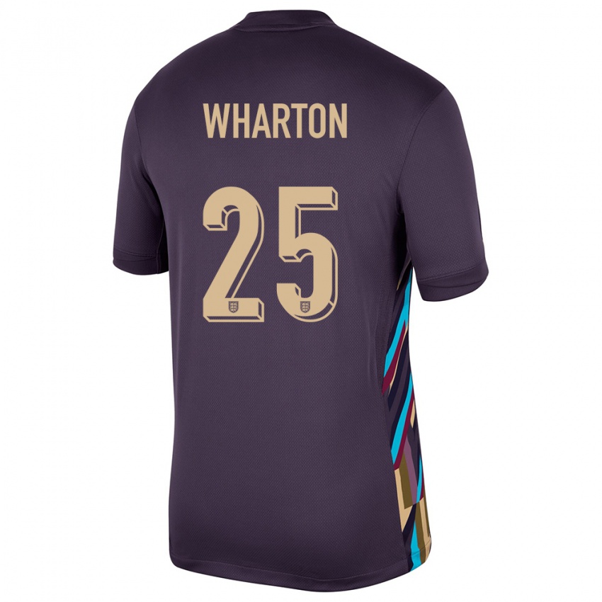 Criança Camisola Inglaterra Adam Wharton #25 Passa Escura Alternativa 24-26 Camisa