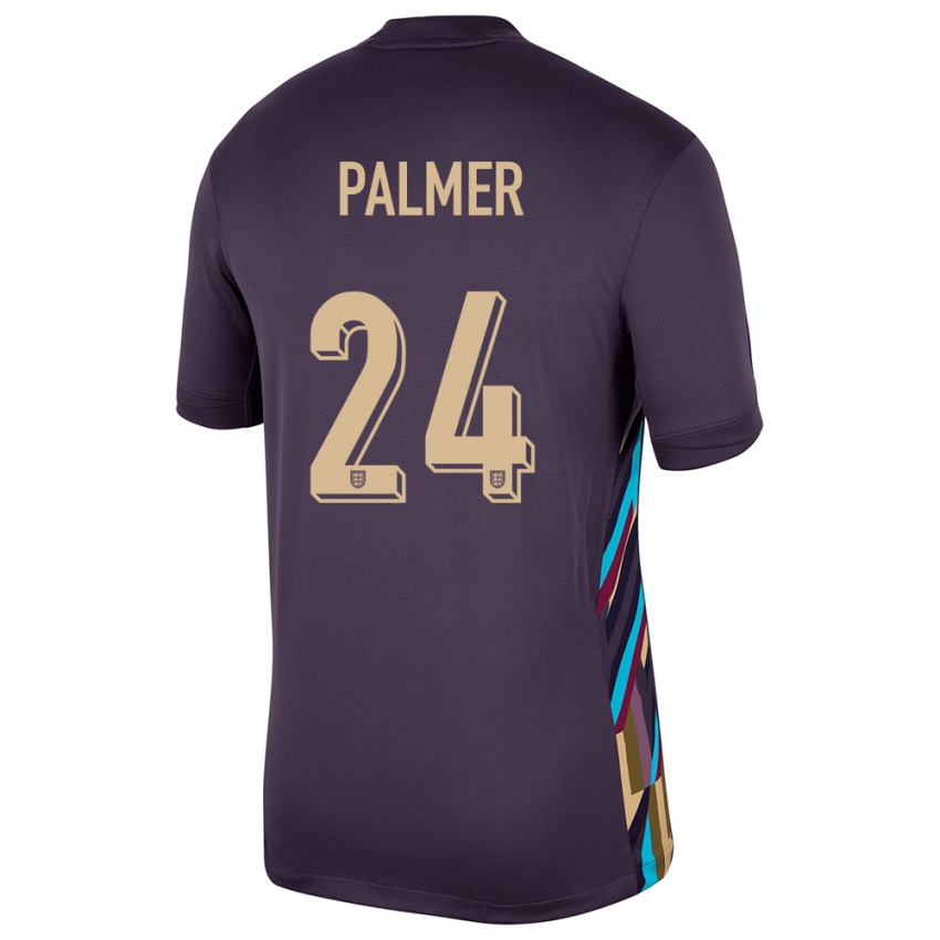 Criança Camisola Inglaterra Cole Palmer #24 Passa Escura Alternativa 24-26 Camisa