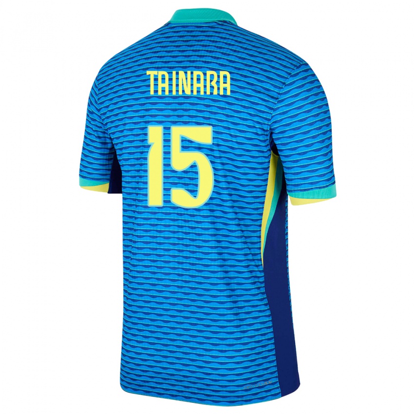 Criança Camisola Brasil Tainara #15 Azul Alternativa 24-26 Camisa