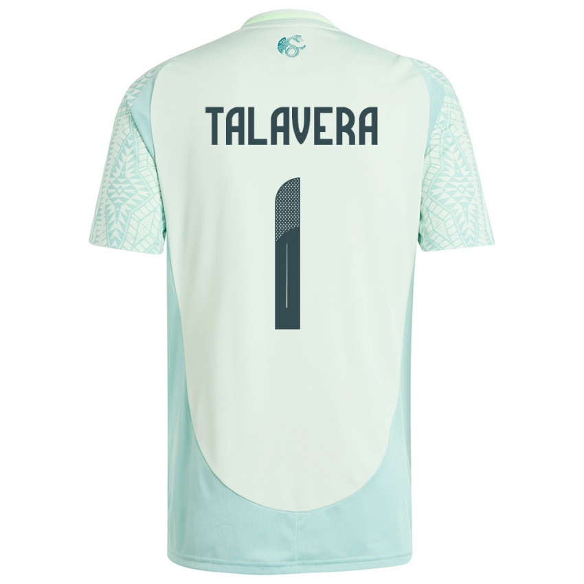 Criança Camisola México Alfredo Talavera #1 Linho Verde Alternativa 24-26 Camisa