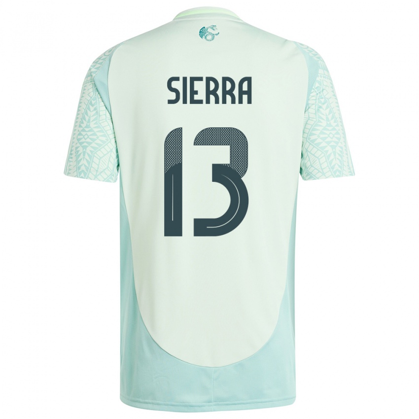 Criança Camisola México Bianca Sierra #13 Linho Verde Alternativa 24-26 Camisa