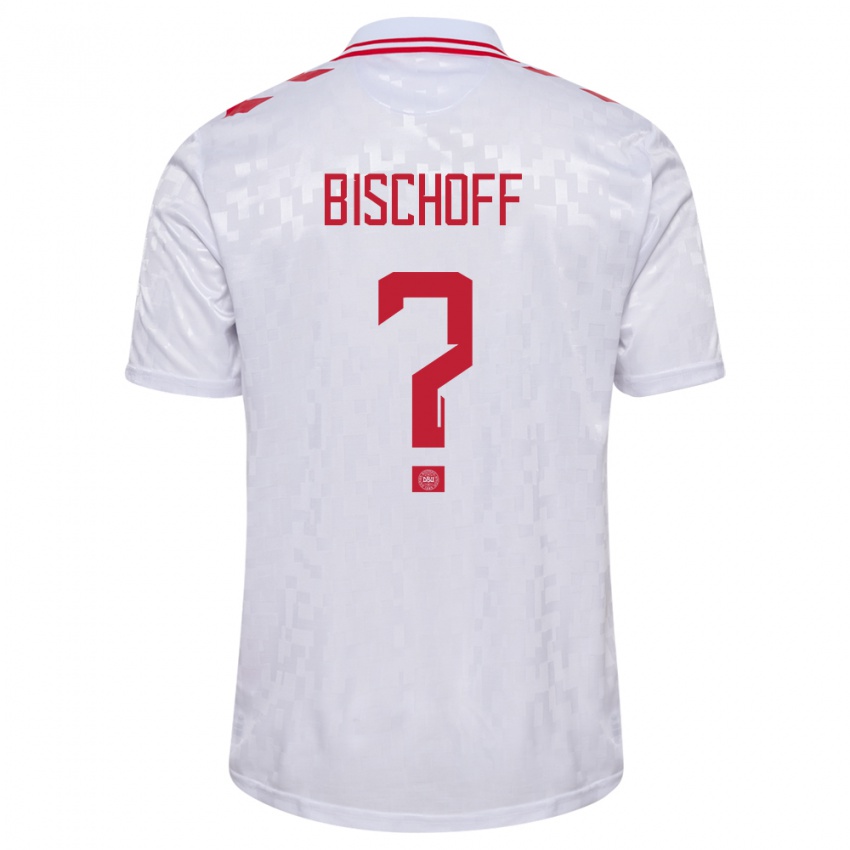 Criança Camisola Dinamarca Clement Bischoff #0 Branco Alternativa 24-26 Camisa