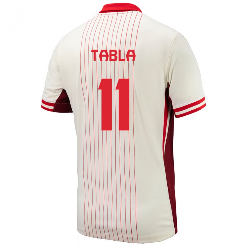 Criança Camisola Canadá Ballou Tabla #11 Branco Alternativa 24-26 Camisa