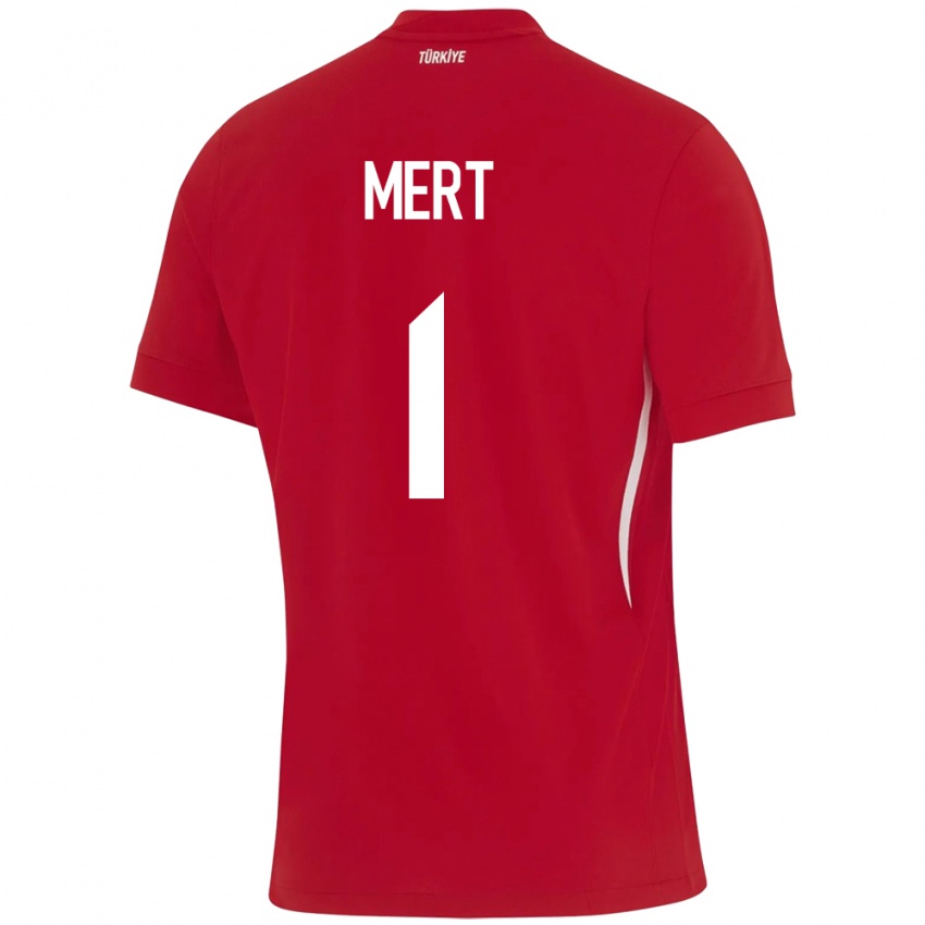 Criança Camisola Turquia Mert Günok #1 Vermelho Alternativa 24-26 Camisa