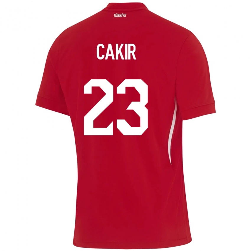 Criança Camisola Turquia Uğurcan Çakır #23 Vermelho Alternativa 24-26 Camisa