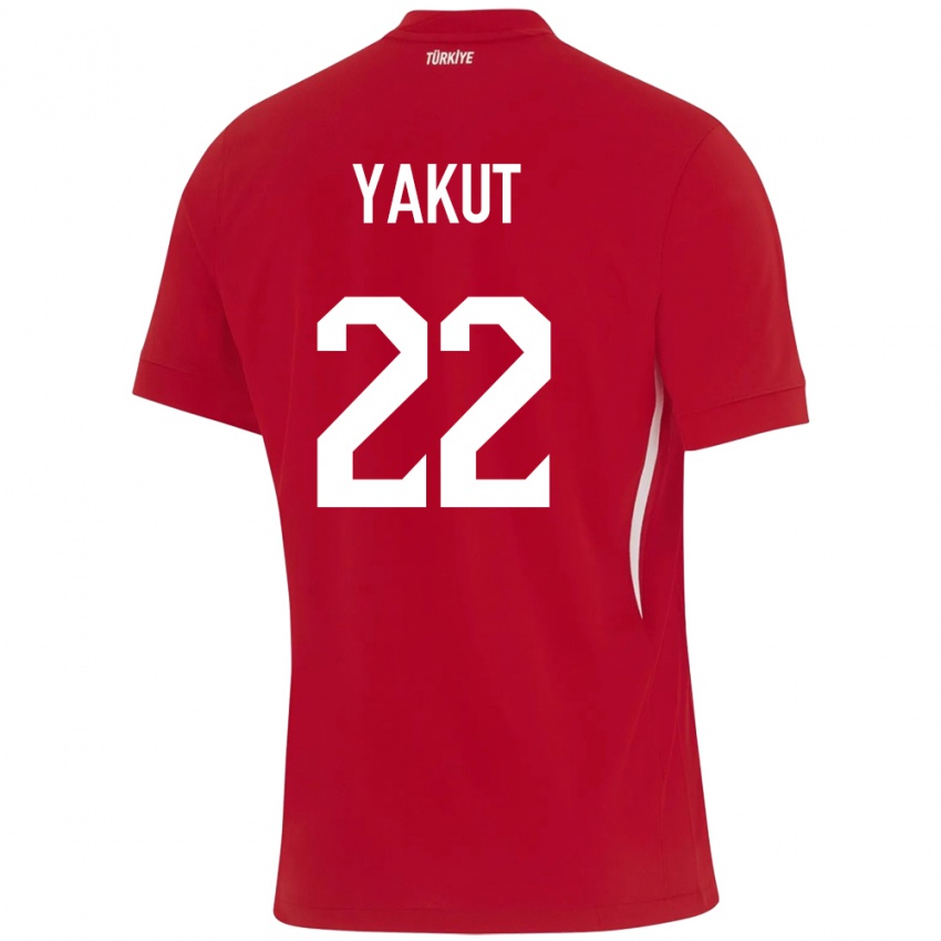 Criança Camisola Turquia Narin Yakut #22 Vermelho Alternativa 24-26 Camisa