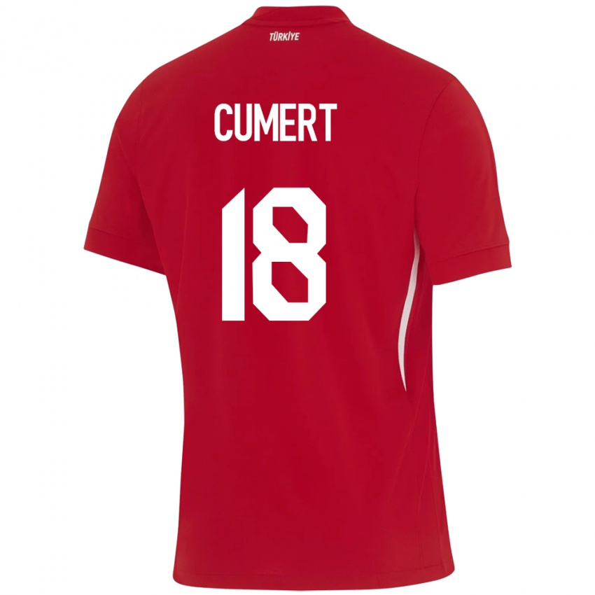 Criança Camisola Turquia Ecem Cumert #18 Vermelho Alternativa 24-26 Camisa