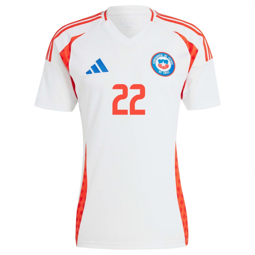 Criança Camisola Chile Martín Maturana #22 Branco Alternativa 24-26 Camisa