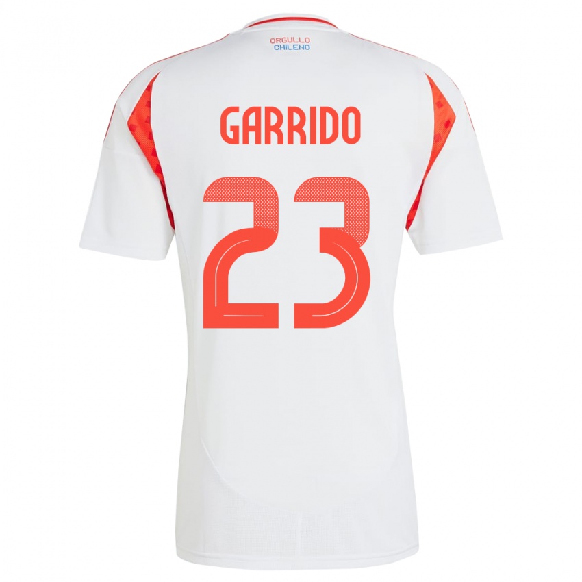 Criança Camisola Chile Pedro Garrido #23 Branco Alternativa 24-26 Camisa