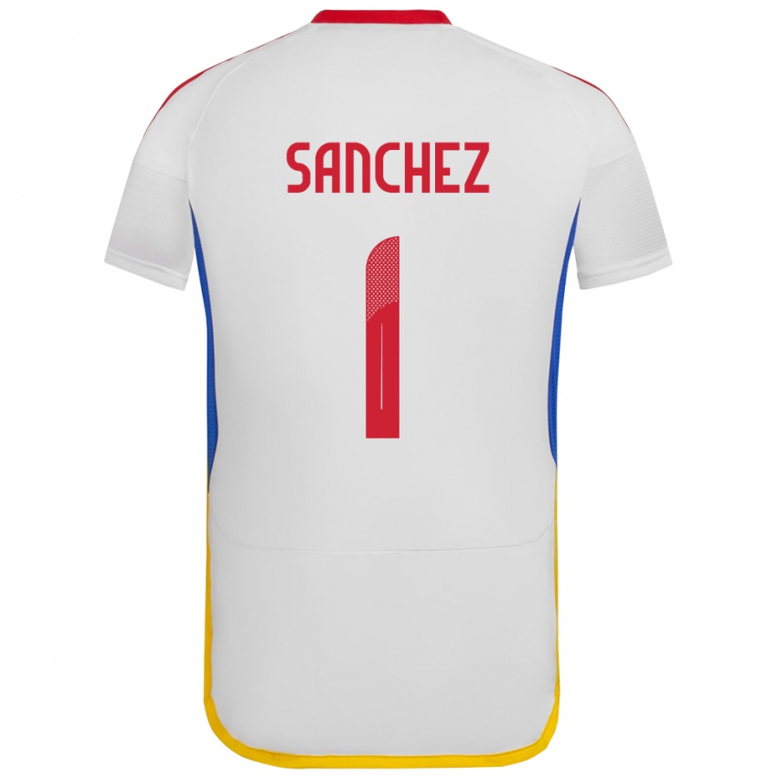 Criança Camisola Venezuela Jorge Sánchez #1 Branco Alternativa 24-26 Camisa