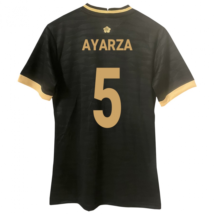 Criança Camisola Panamá Abdiel Ayarza #5 Preto Alternativa 24-26 Camisa