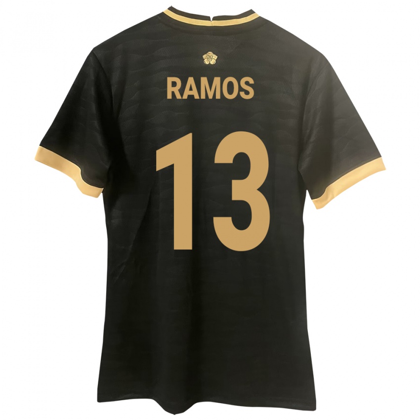 Criança Camisola Panamá Jiovany Ramos #13 Preto Alternativa 24-26 Camisa