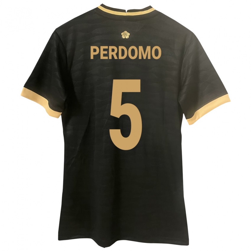 Criança Camisola Panamá Reyniel Perdomo #5 Preto Alternativa 24-26 Camisa