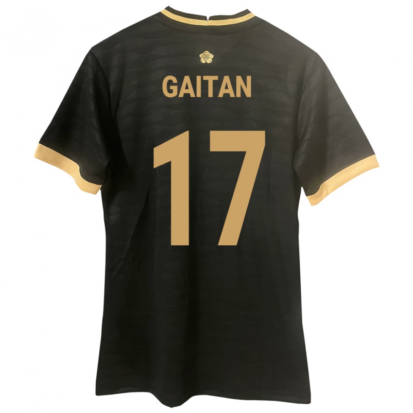 Criança Camisola Panamá Luis Gaitán #17 Preto Alternativa 24-26 Camisa