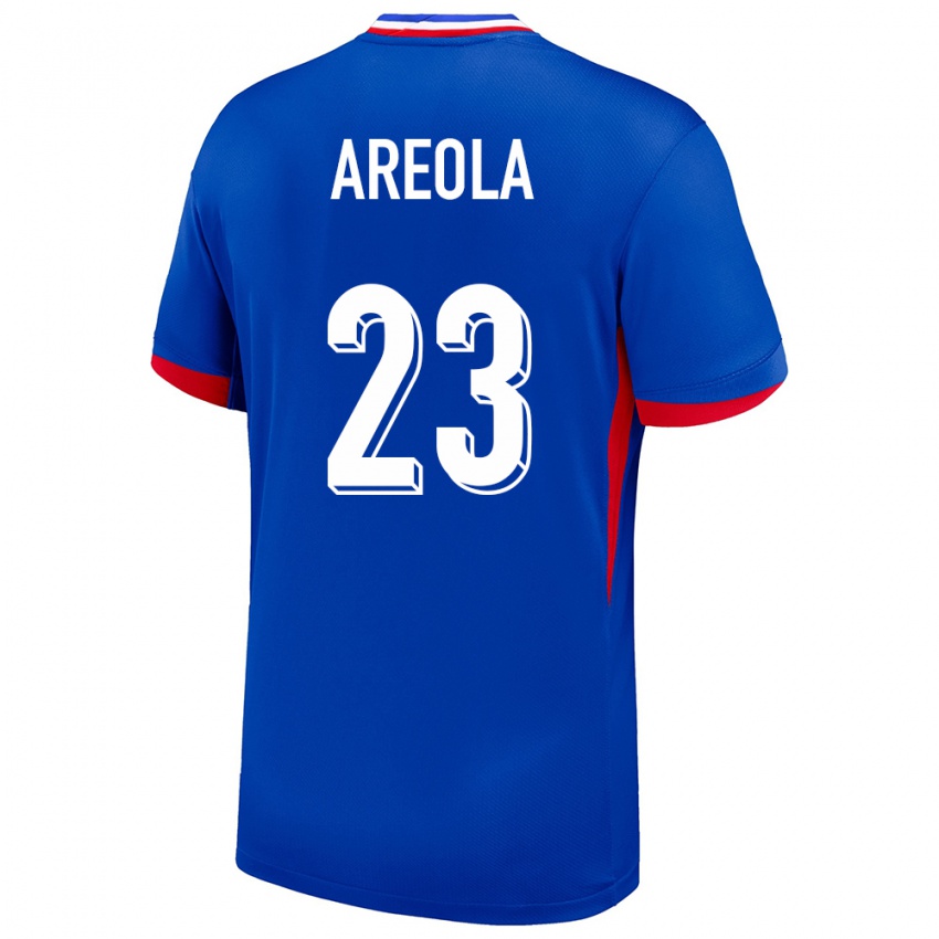 Homem Camisola França Alphonse Areola #23 Azul Principal 24-26 Camisa