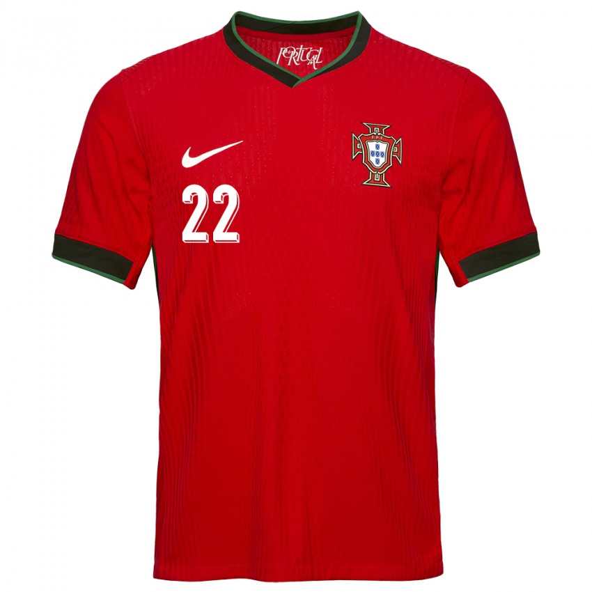 Homem Camisola Portugal Diogo Costa #22 Vermelho Principal 24-26 Camisa