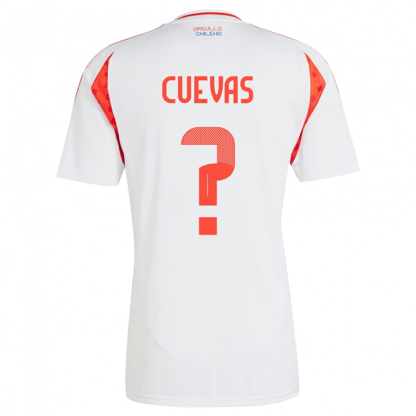 Homem Camisola Chile Yastin Cuevas #0 Branco Alternativa 24-26 Camisa