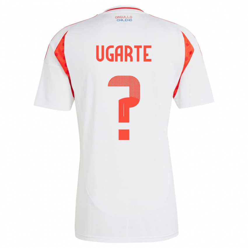 Homem Camisola Chile Pablo Ugarte #0 Branco Alternativa 24-26 Camisa