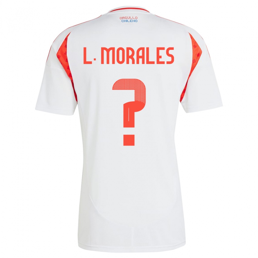 Homem Camisola Chile Lauryn Morales #0 Branco Alternativa 24-26 Camisa