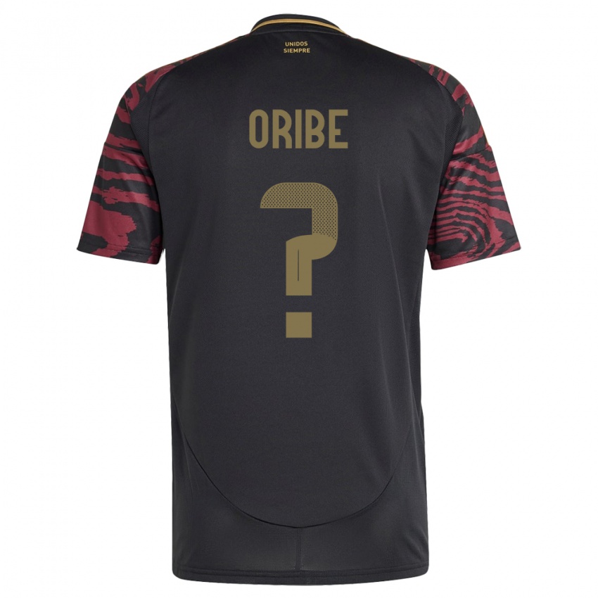 Homem Camisola Peru Fabiana Oribe #0 Preto Alternativa 24-26 Camisa