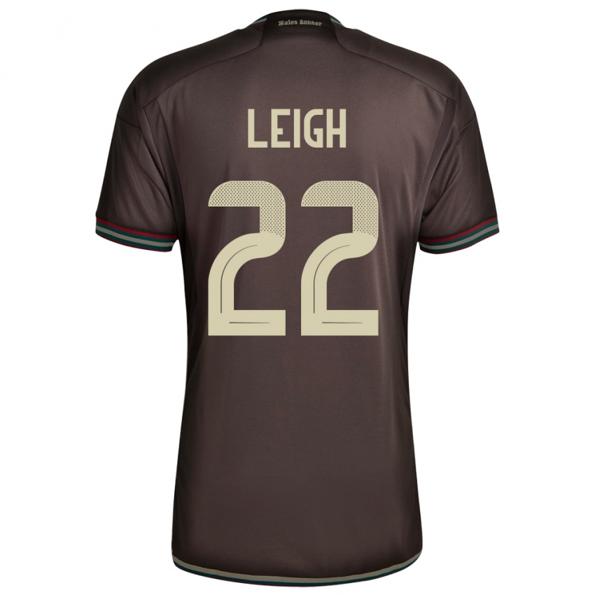 Homem Camisola Jamaica Greg Leigh #22 Noite Marrom Alternativa 24-26 Camisa