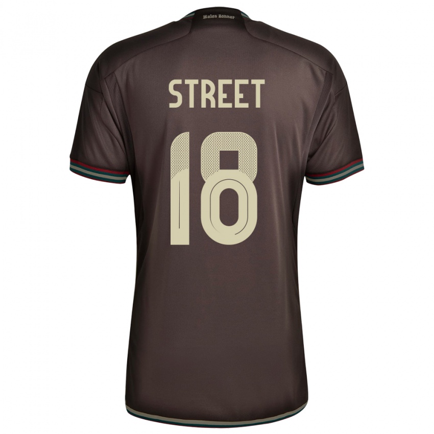 Homem Camisola Jamaica Sydnie Street #18 Noite Marrom Alternativa 24-26 Camisa