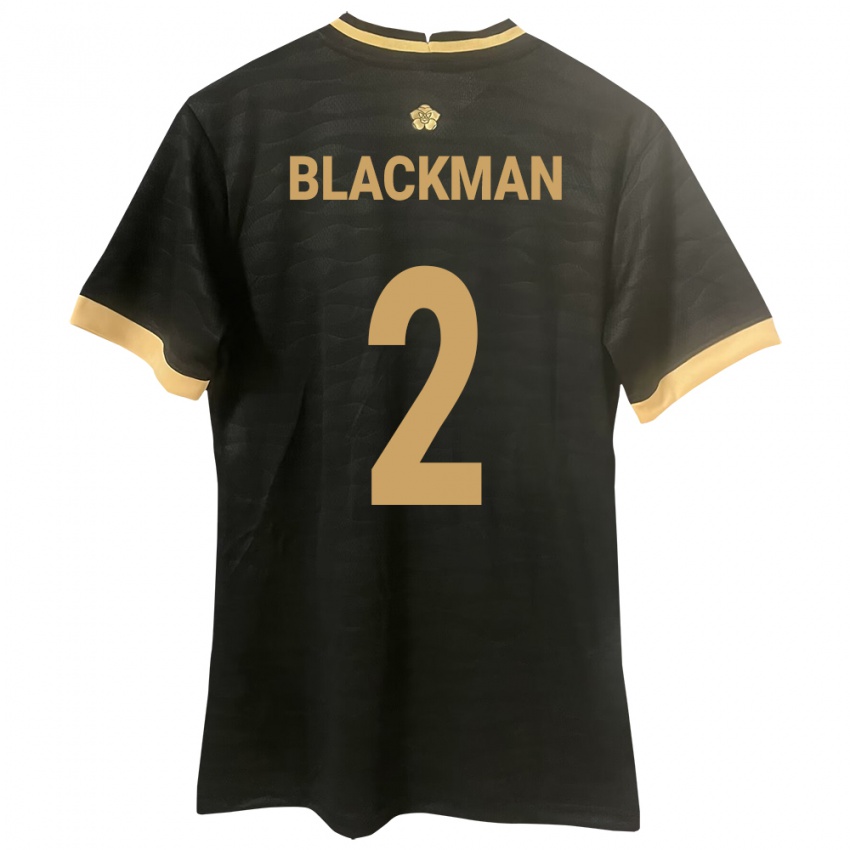 Homem Camisola Panamá César Blackman #2 Preto Alternativa 24-26 Camisa