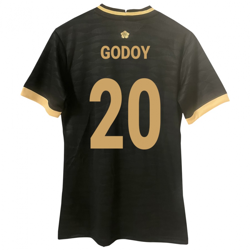 Homem Camisola Panamá Aníbal Godoy #20 Preto Alternativa 24-26 Camisa