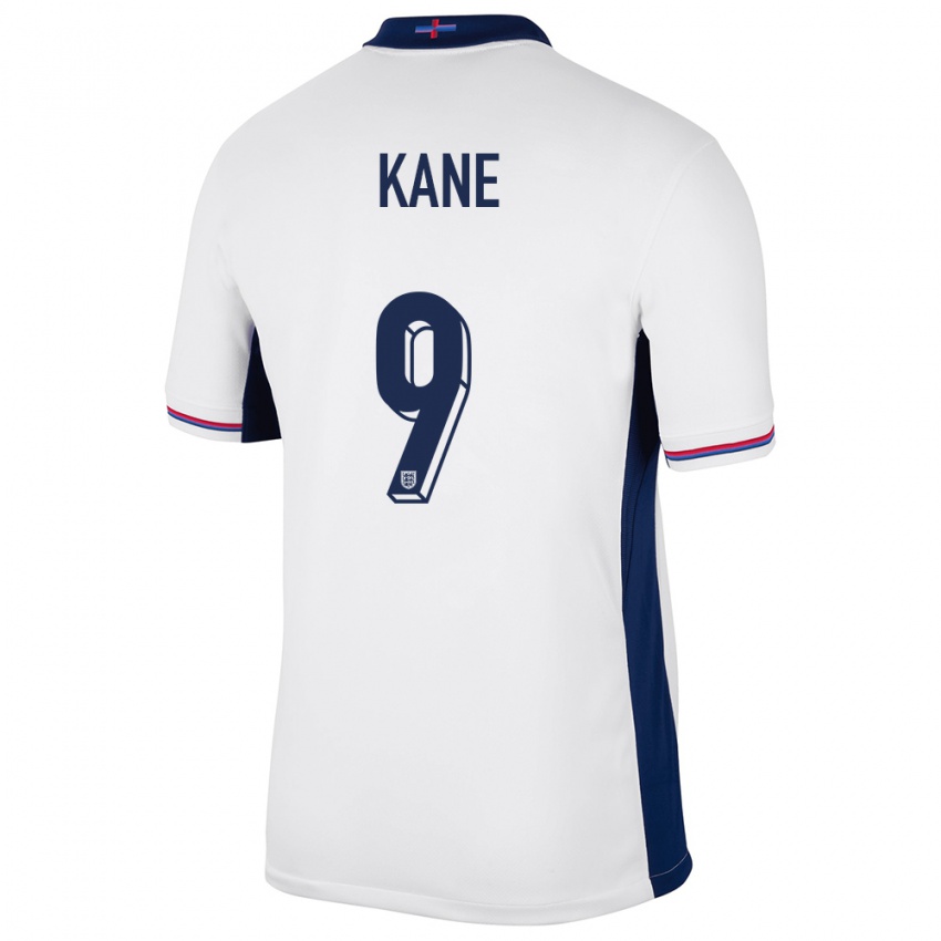Mulher Camisola Inglaterra Harry Kane #9 Branco Principal 24-26 Camisa