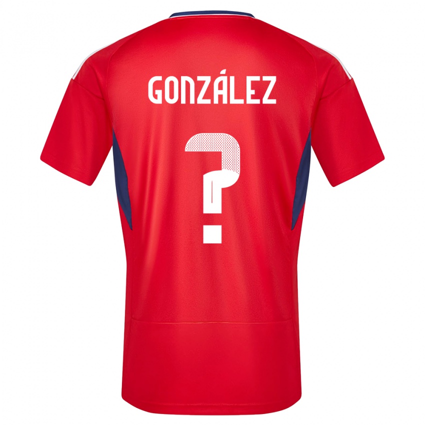 Mulher Camisola Costa Rica Ariel Gonzalez #0 Vermelho Principal 24-26 Camisa