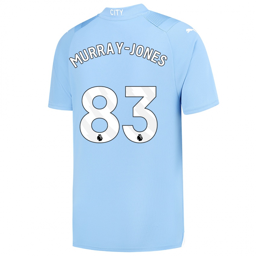 Criança Camisola George Murray-Jones #83 Azul Claro Principal 2023/24 Camisa