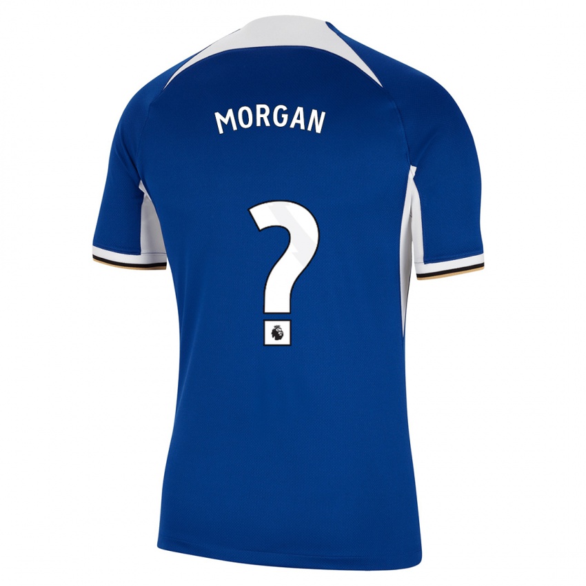 Criança Camisola Luke Badley-Morgan #0 Azul Principal 2023/24 Camisa