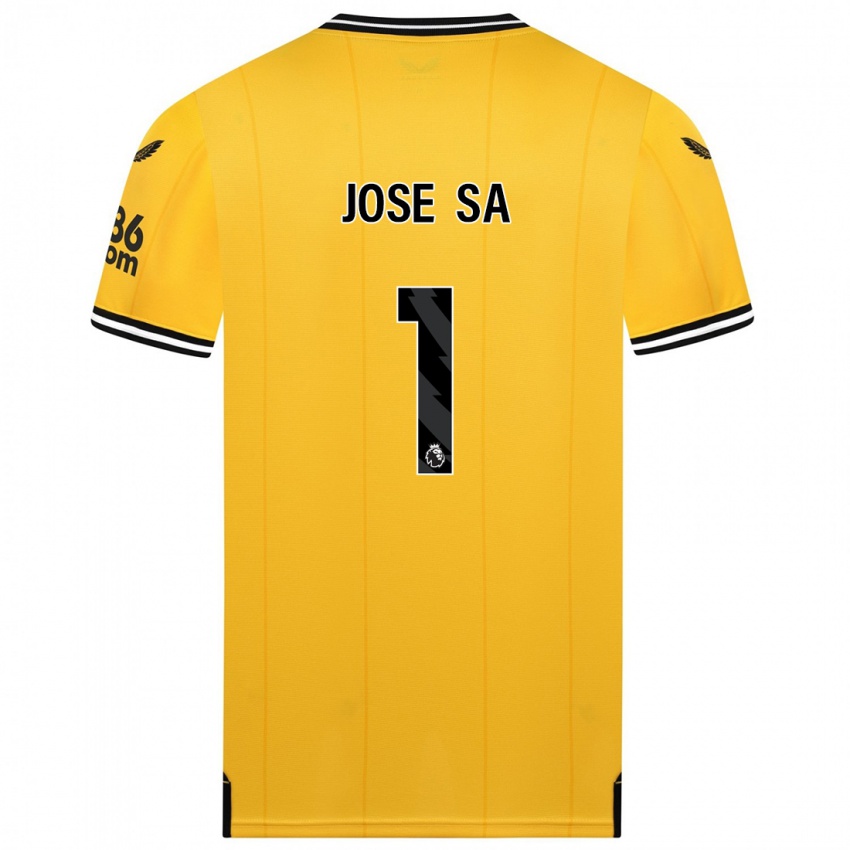 Criança Camisola Jose Sa #1 Amarelo Principal 2023/24 Camisa