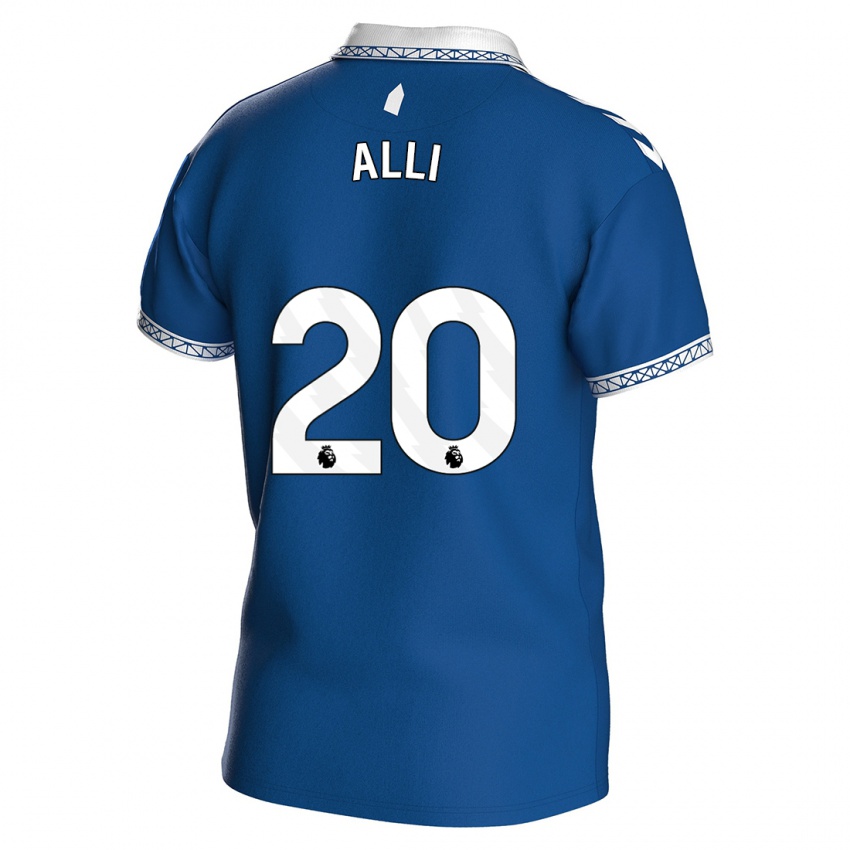 Criança Camisola Dele Alli #20 Azul Real Principal 2023/24 Camisa