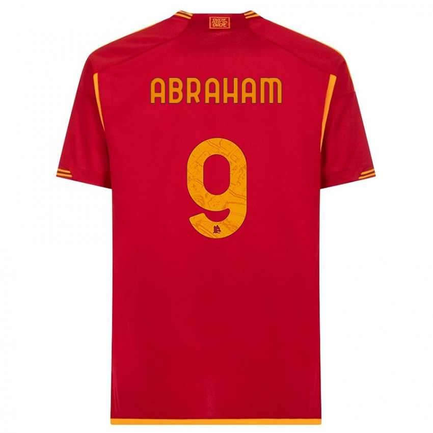 Criança Camisola Tammy Abraham #9 Vermelho Principal 2023/24 Camisa