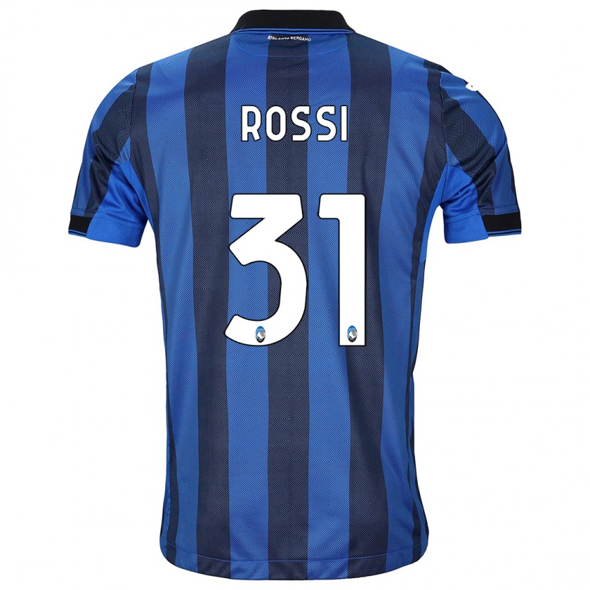 Criança Camisola Francesco Rossi #31 Preto Azul Principal 2023/24 Camisa