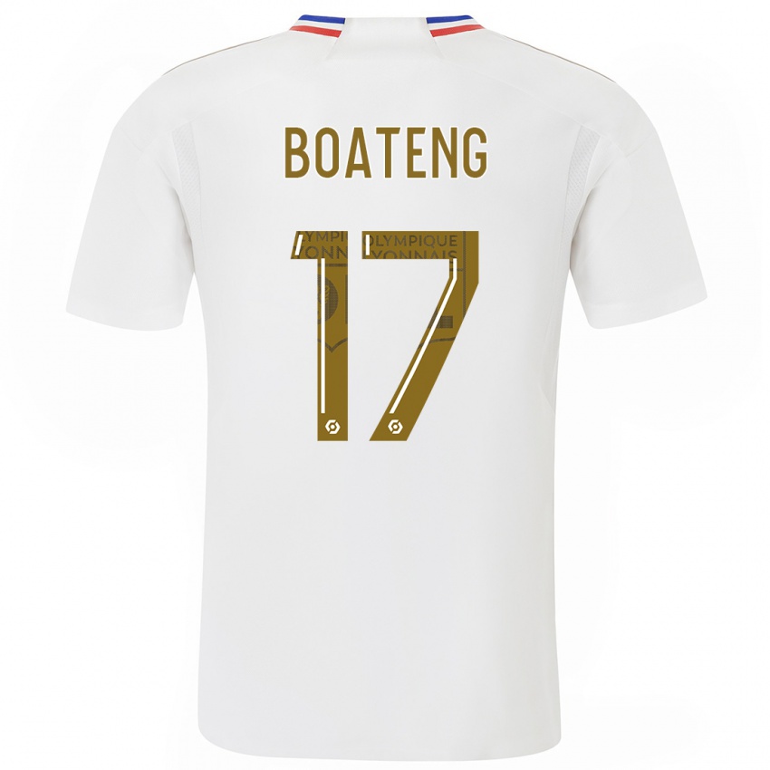 Criança Camisola Jerome Boateng #17 Branco Principal 2023/24 Camisa