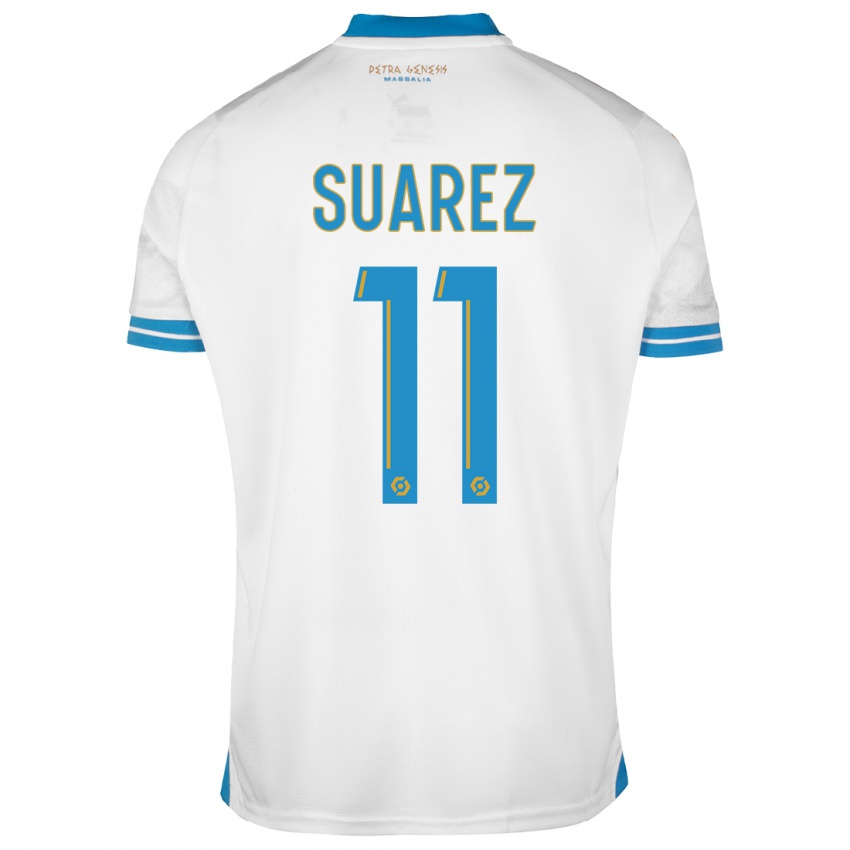 Criança Camisola Luis Suarez #11 Branco Principal 2023/24 Camisa