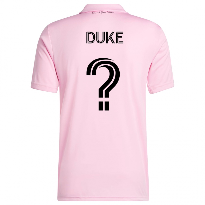 Criança Camisola Bryce Duke #0 Rosa Principal 2023/24 Camisa