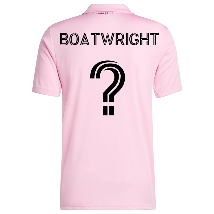 Criança Camisola Israel Boatwright #0 Rosa Principal 2023/24 Camisa