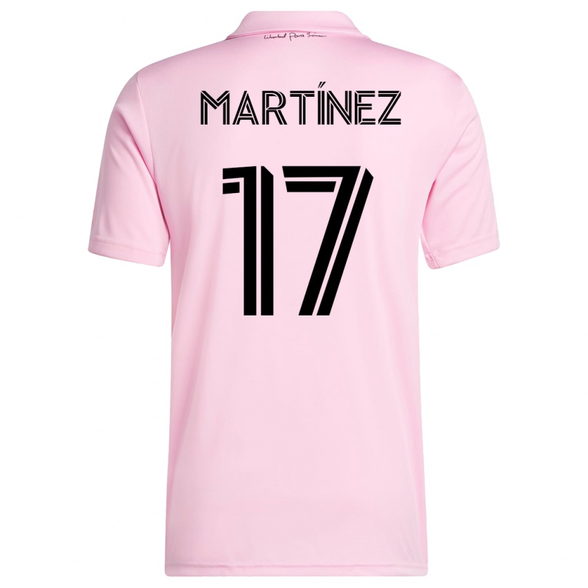 Criança Camisola Josef Martínez #17 Rosa Principal 2023/24 Camisa