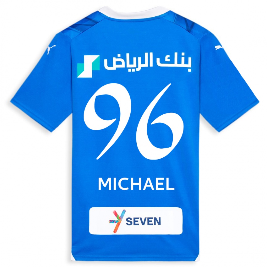 Criança Camisola Michael #96 Azul Principal 2023/24 Camisa