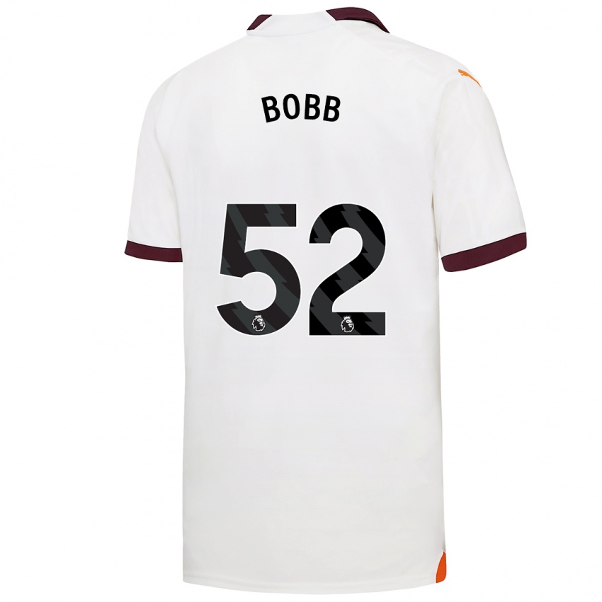 Criança Camisola Oscar Bobb #52 Branco Alternativa 2023/24 Camisa