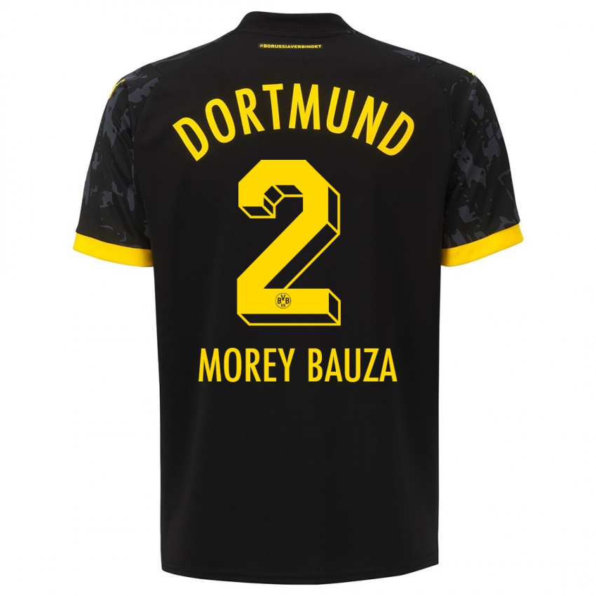 Criança Camisola Mateu Morey Bauza #2 Preto Alternativa 2023/24 Camisa