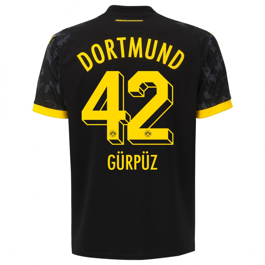 Criança Camisola Goktan Gurpuz #42 Preto Alternativa 2023/24 Camisa