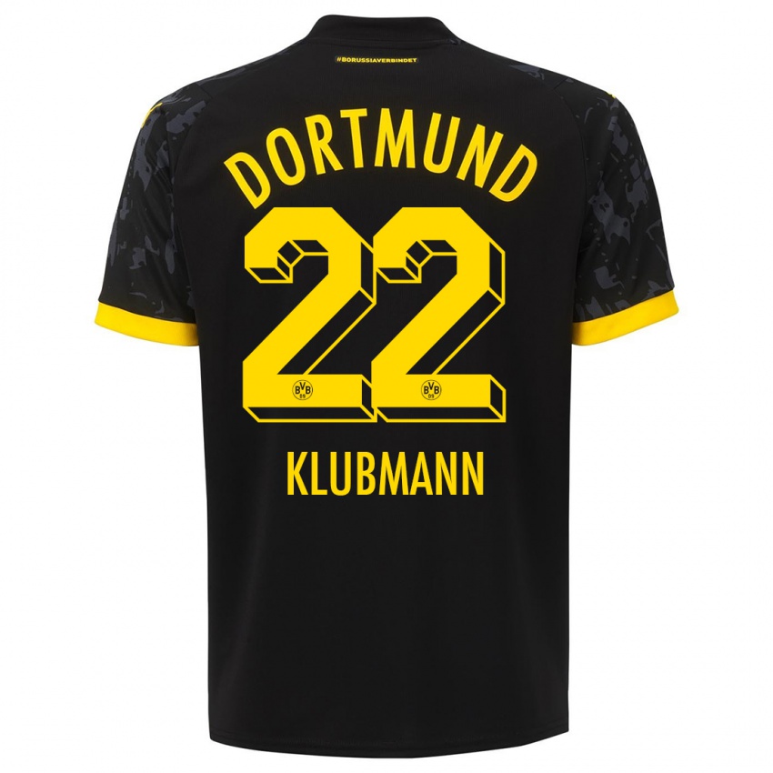 Criança Camisola Leon Klubmann #22 Preto Alternativa 2023/24 Camisa