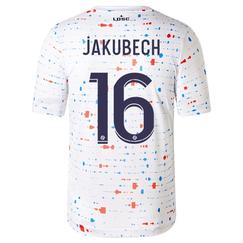 Criança Camisola Adam Jakubech #16 Branco Alternativa 2023/24 Camisa