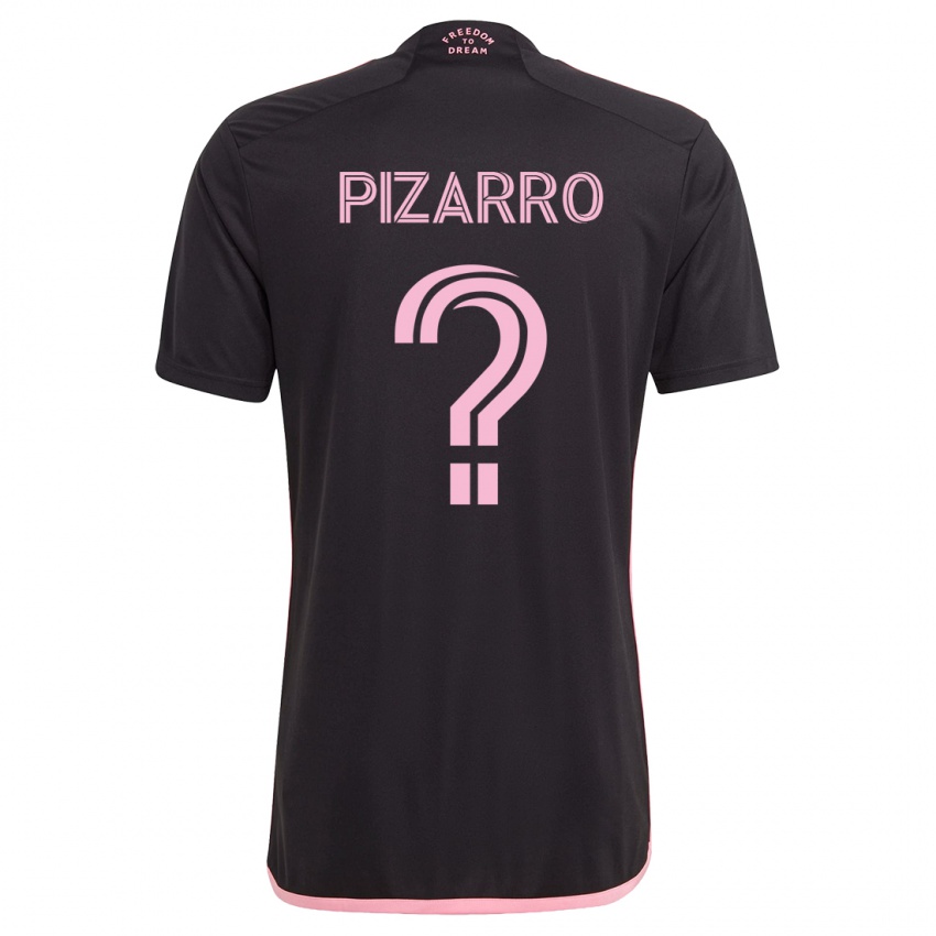 Criança Camisola Rodolfo Pizarro #0 Preto Alternativa 2023/24 Camisa