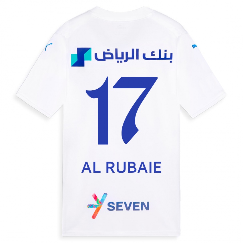 Criança Camisola Mohammed Al-Rubaie #17 Branco Alternativa 2023/24 Camisa